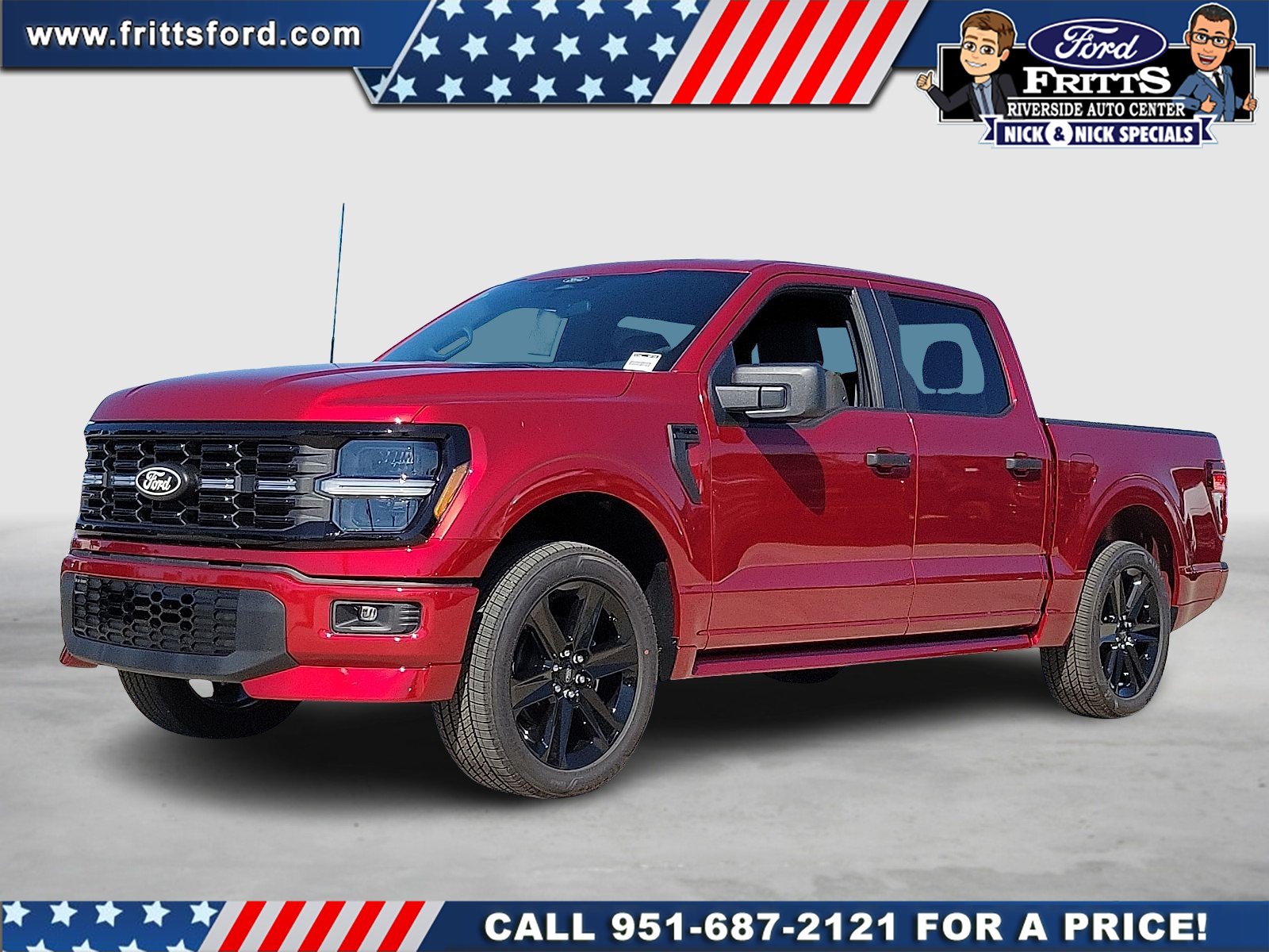 New 2026 Ruby Red Metallic Tinted Clearcoat Ford STX® image 1