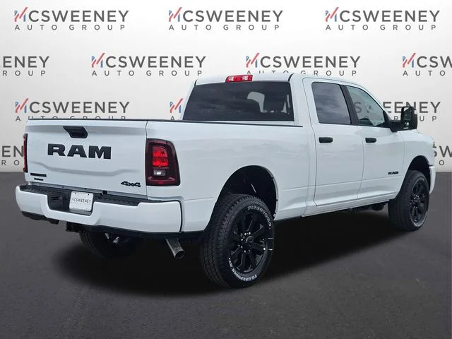 New 2026 Bright White Clear-Coat Exterior Paint RAM Big Horn image 5
