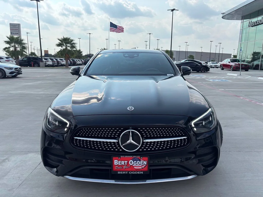 Used 2023 Black Mercedes-Benz E 350 image 2