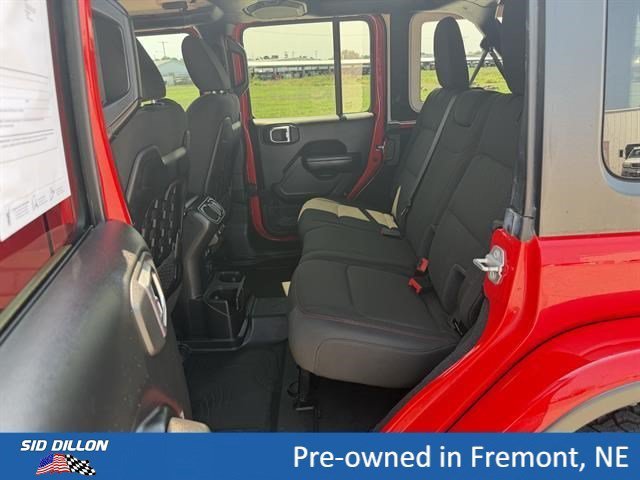 Used 2020 Firecracker Red Clearcoat Jeep Rubicon image 9