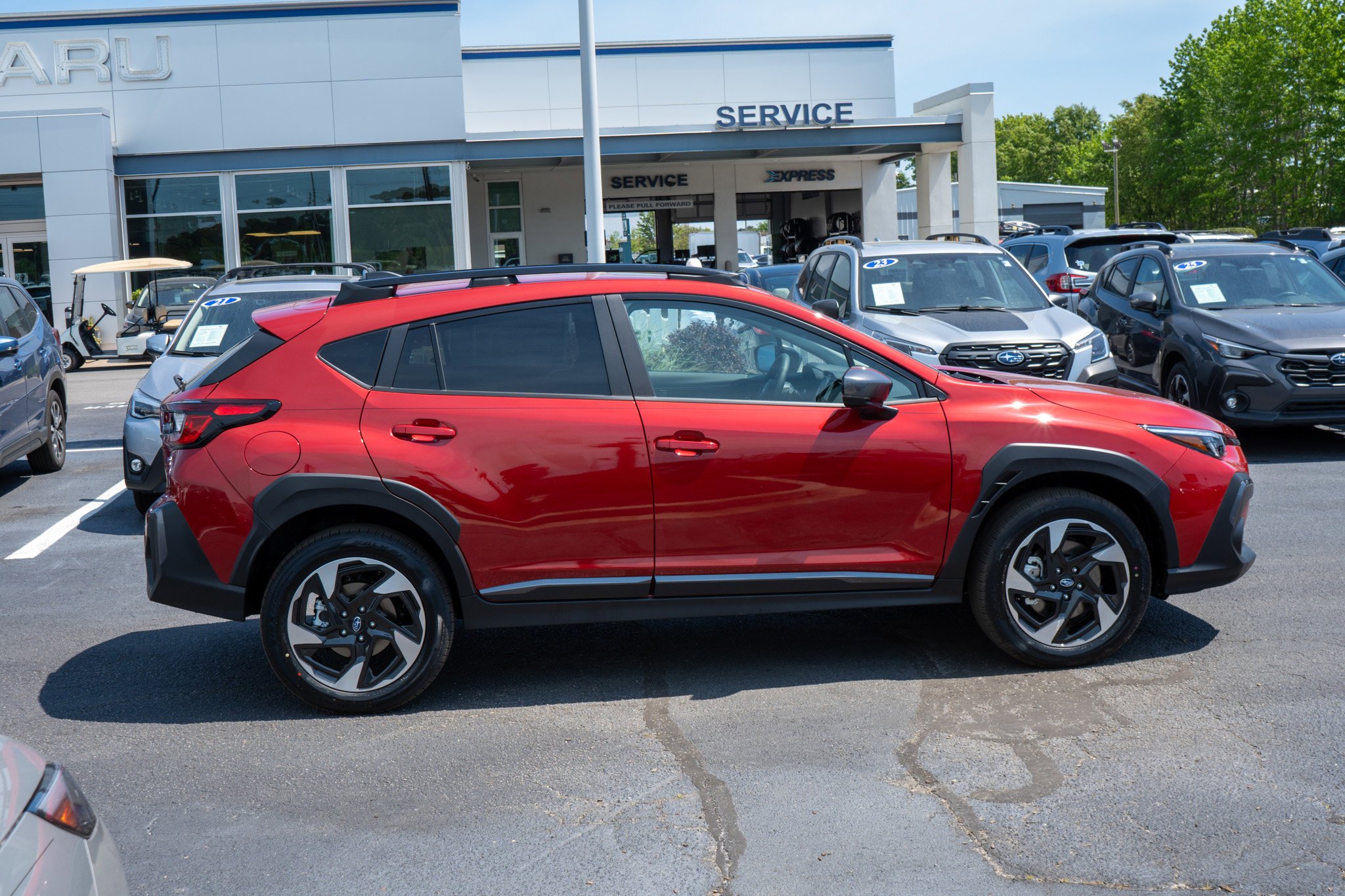 New 2026 LITHIUM RED PEARL Subaru Limited image 2