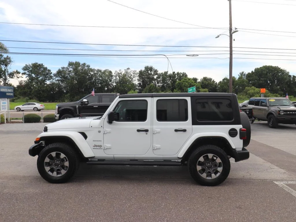 Certified Used 2023 White Jeep Sahara image 8