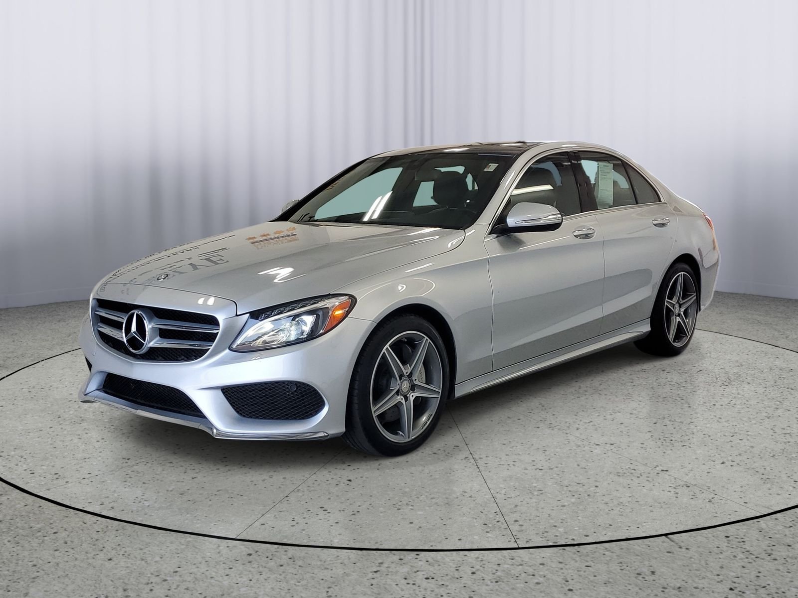 Used 2015 Silver Mercedes-Benz C 400 image 2