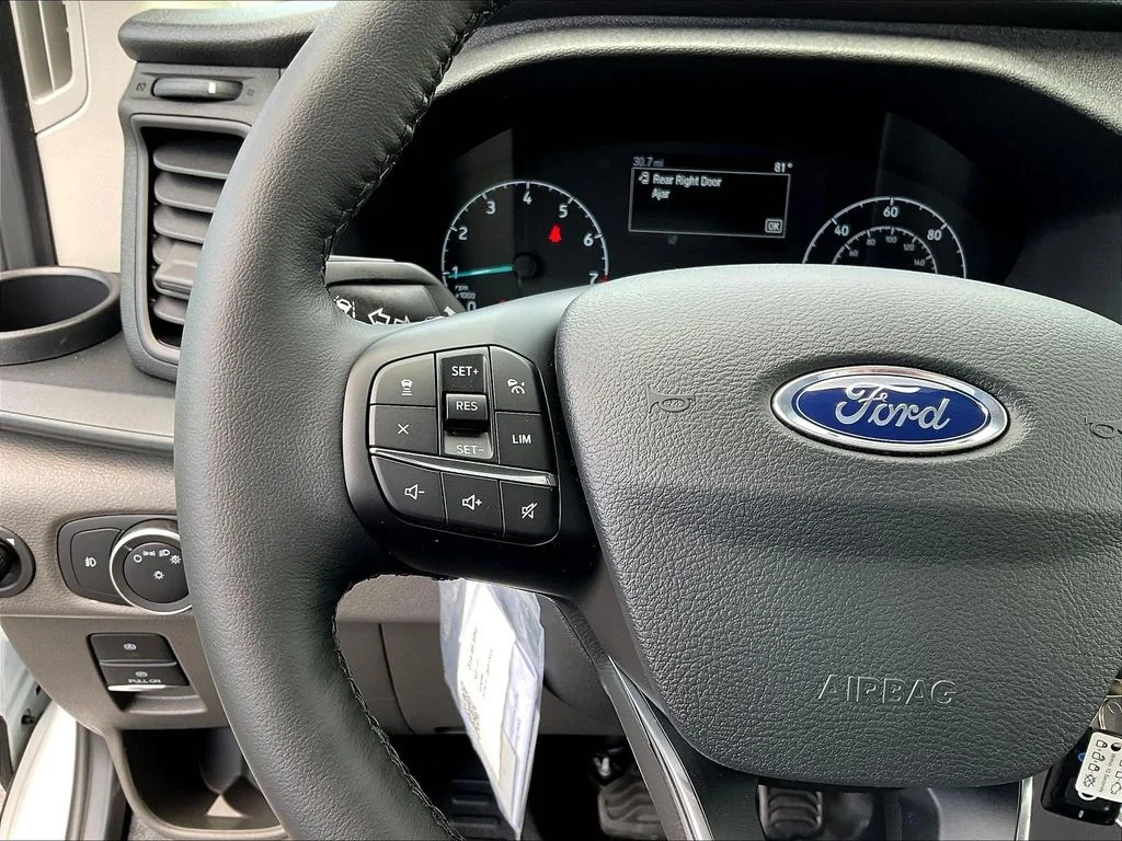 New 2025 Oxford White Ford Passenger Van XL image 18