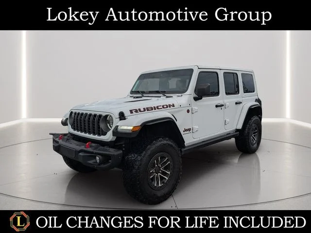 Used 2025 White Jeep Rubicon X image 1