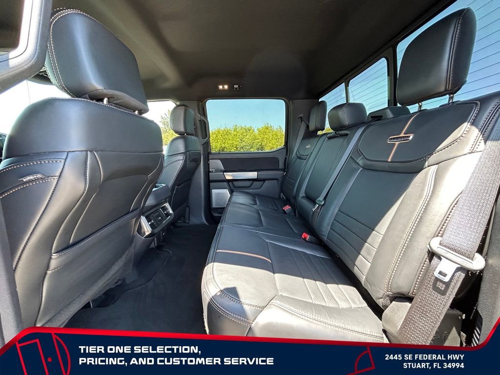 Used 2023 Black Ford Platinum image 11