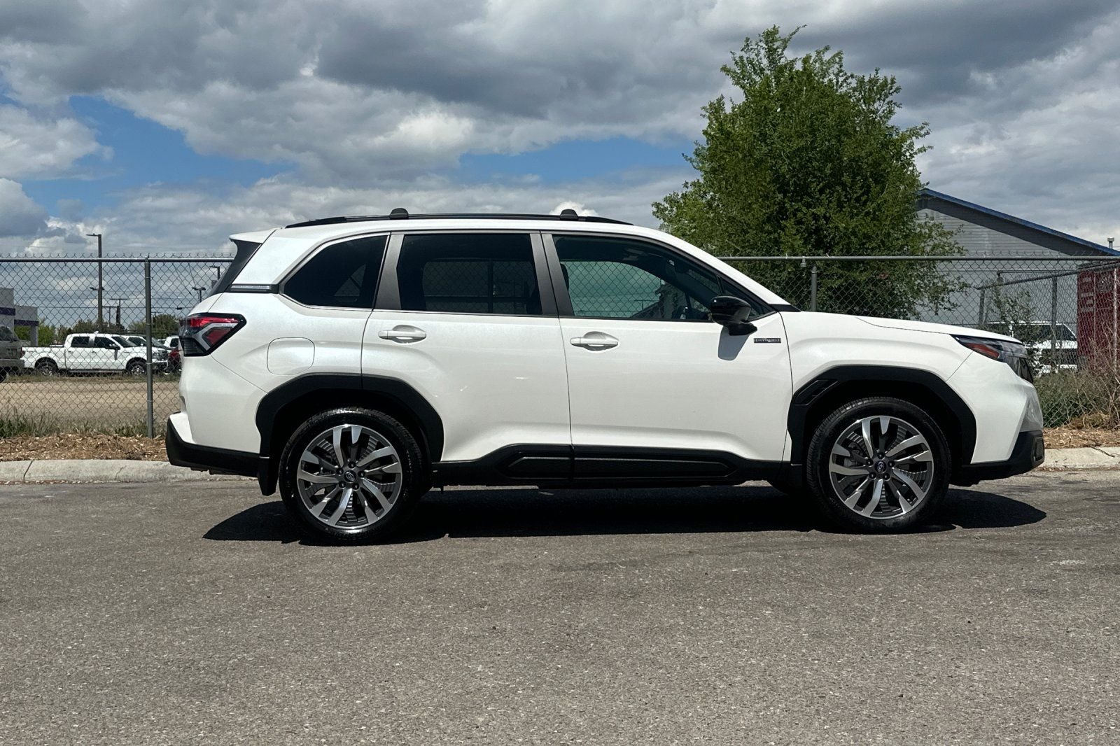Used 2025 White Subaru Touring image 3