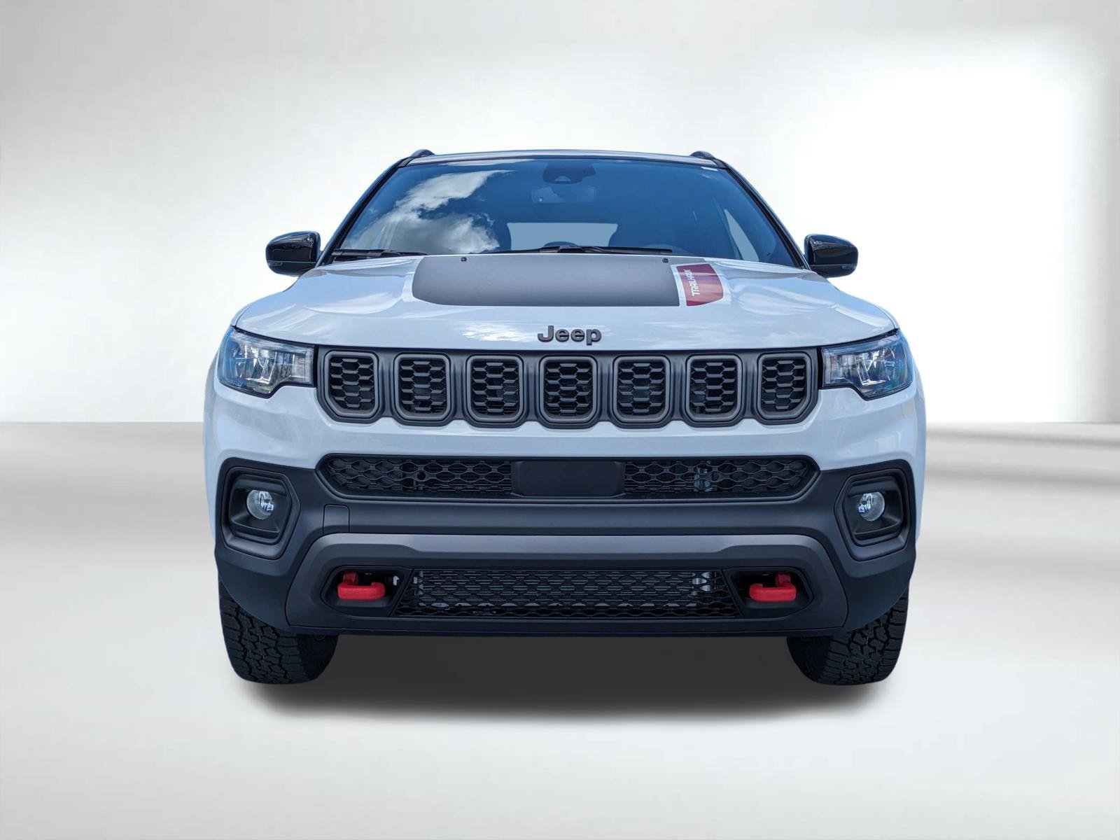 New 2026 Bright White Clear-Coat Exterior Paint Jeep Trailhawk image 8