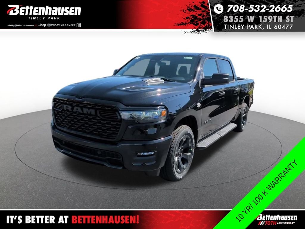 New 2026 Diamond Black Crystal Pearl-Coat Exterior Paint RAM  image 15