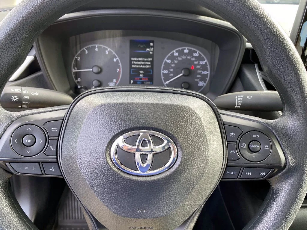 Used 2025 Midnight Black Metallic Toyota LE image 14