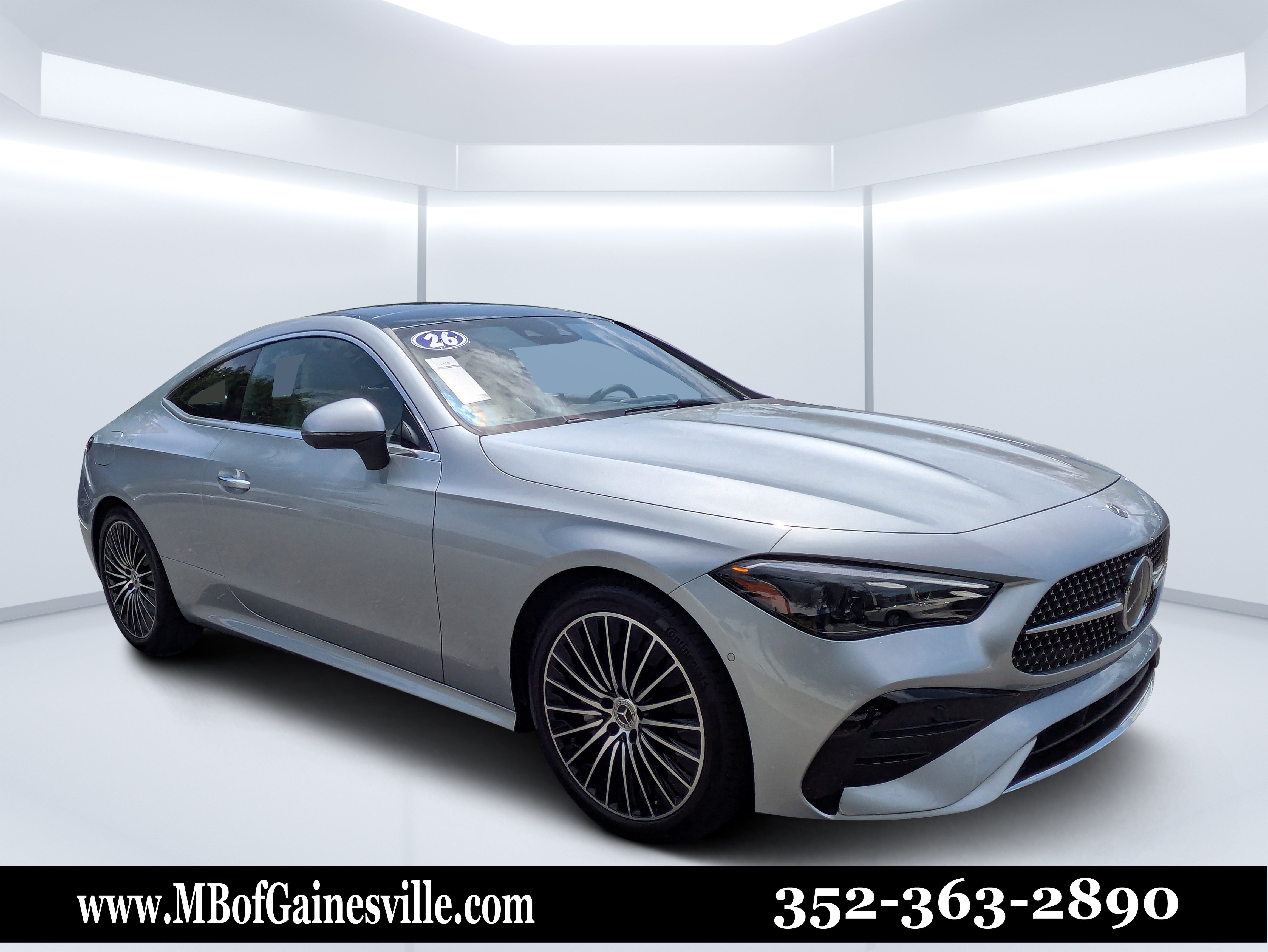 Certified Used 2026 Silver Metallic Mercedes-Benz CLE 300 image 1
