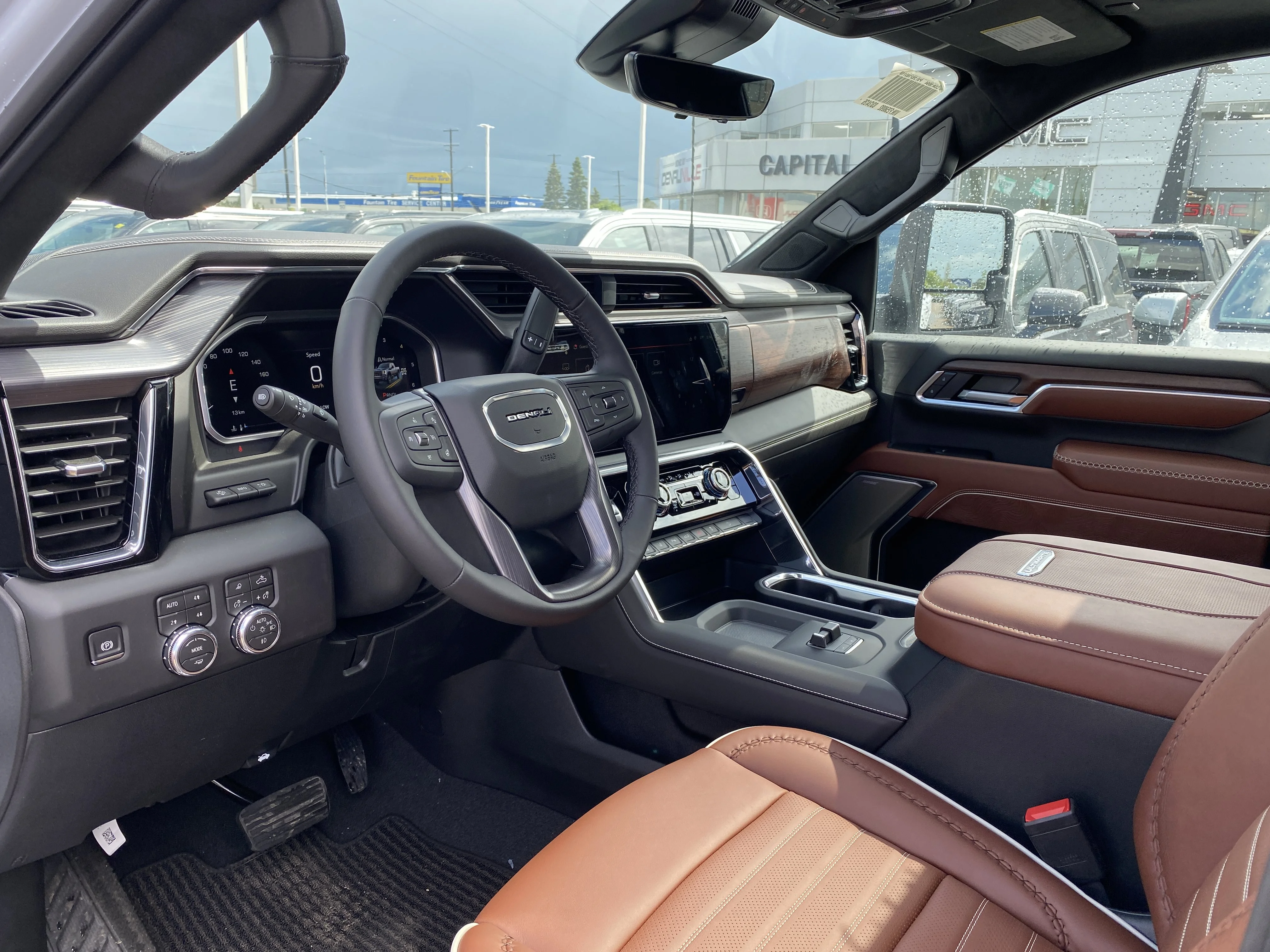 New 2026 GLACIER WHITE TRICOAT GMC Denali Ultimate image 14