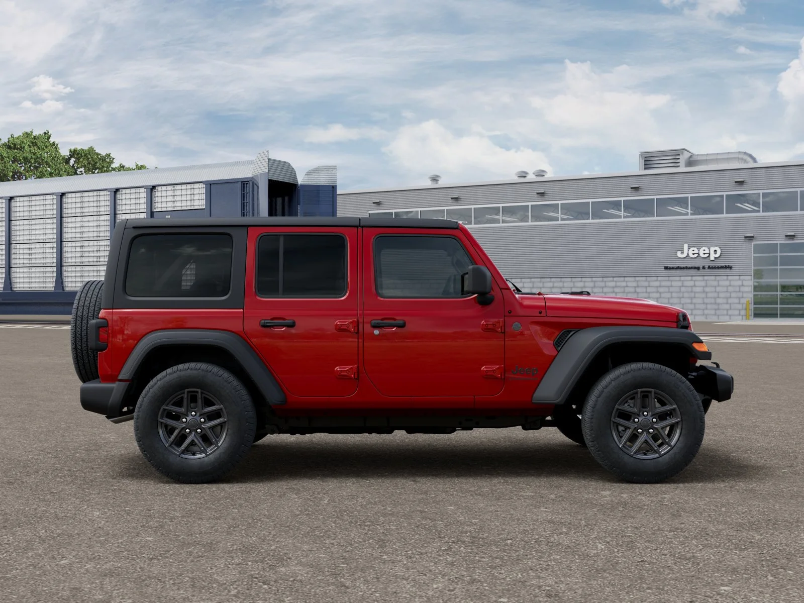 New 2027 Firecracker Red Clearcoat Jeep Sport S image 12
