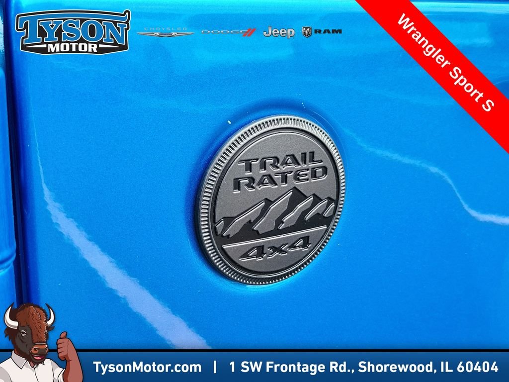 New 2026 Hydro Blue Pearlcoat Jeep Sport S image 7