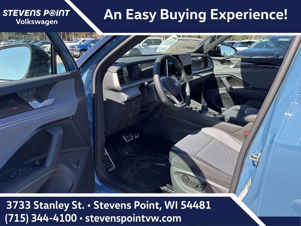New 2026 Monterey Blue w/Deep Black Roof Volkswagen 2.0T SE R-Line Black image 9