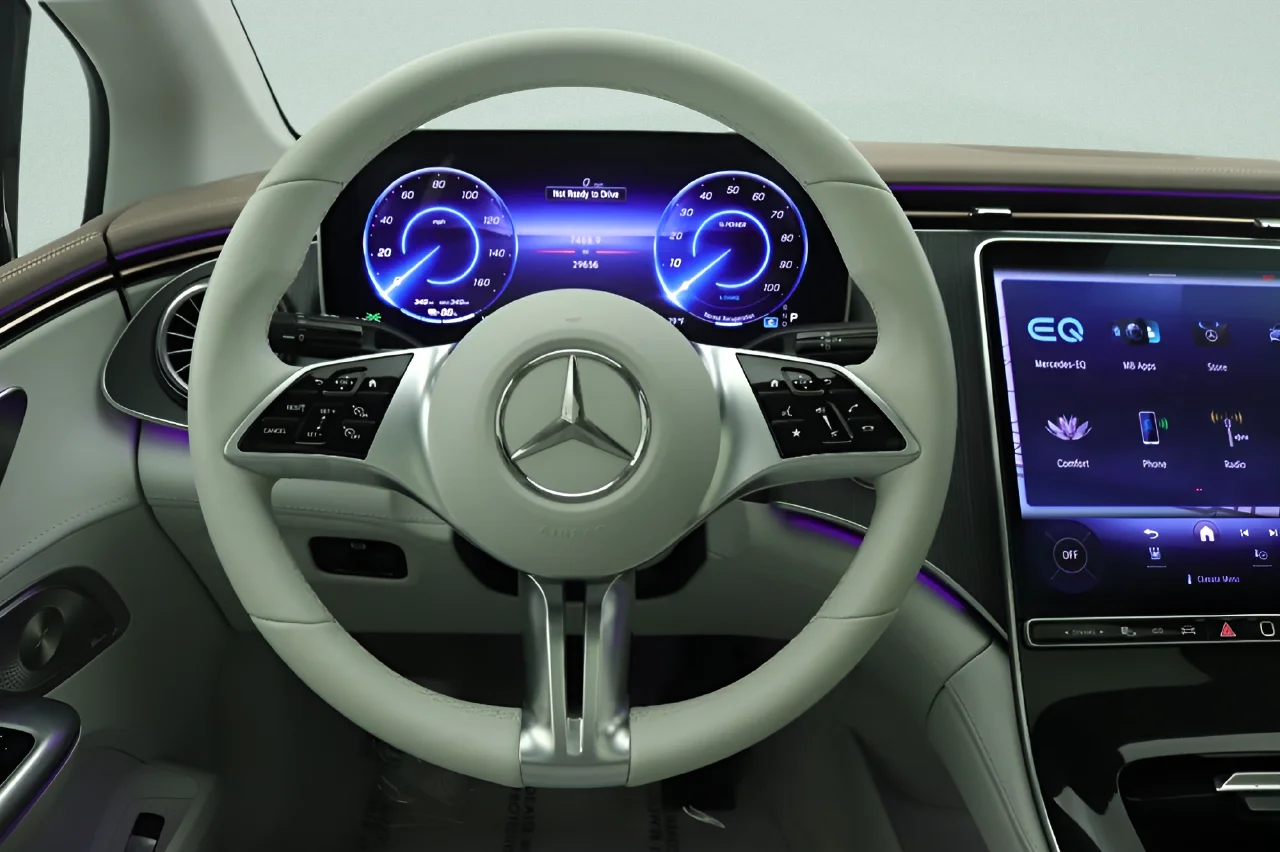 Certified Used 2023 Gray Mercedes-Benz 350+ Sedan Premium Trim image 8