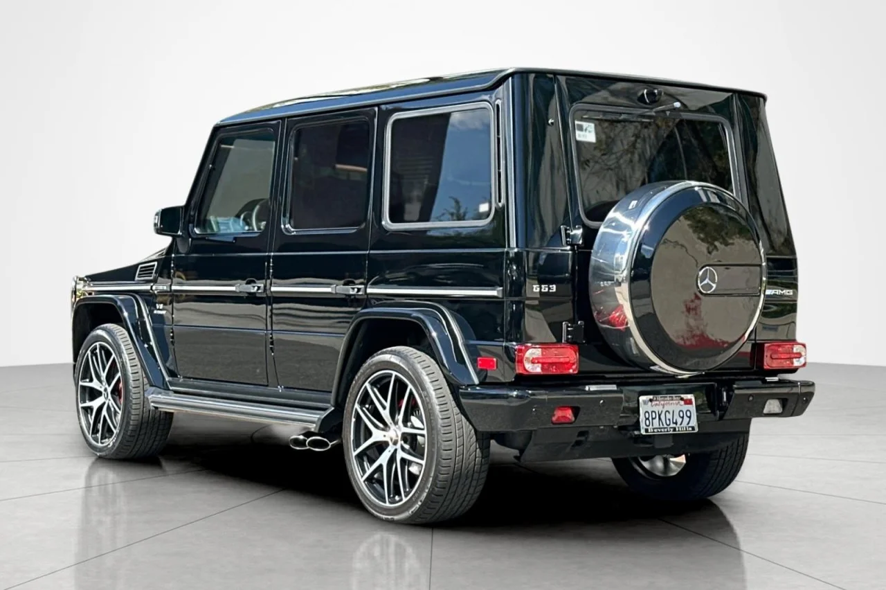 Used 2015 Black Mercedes-Benz G 63 AMG® image 3