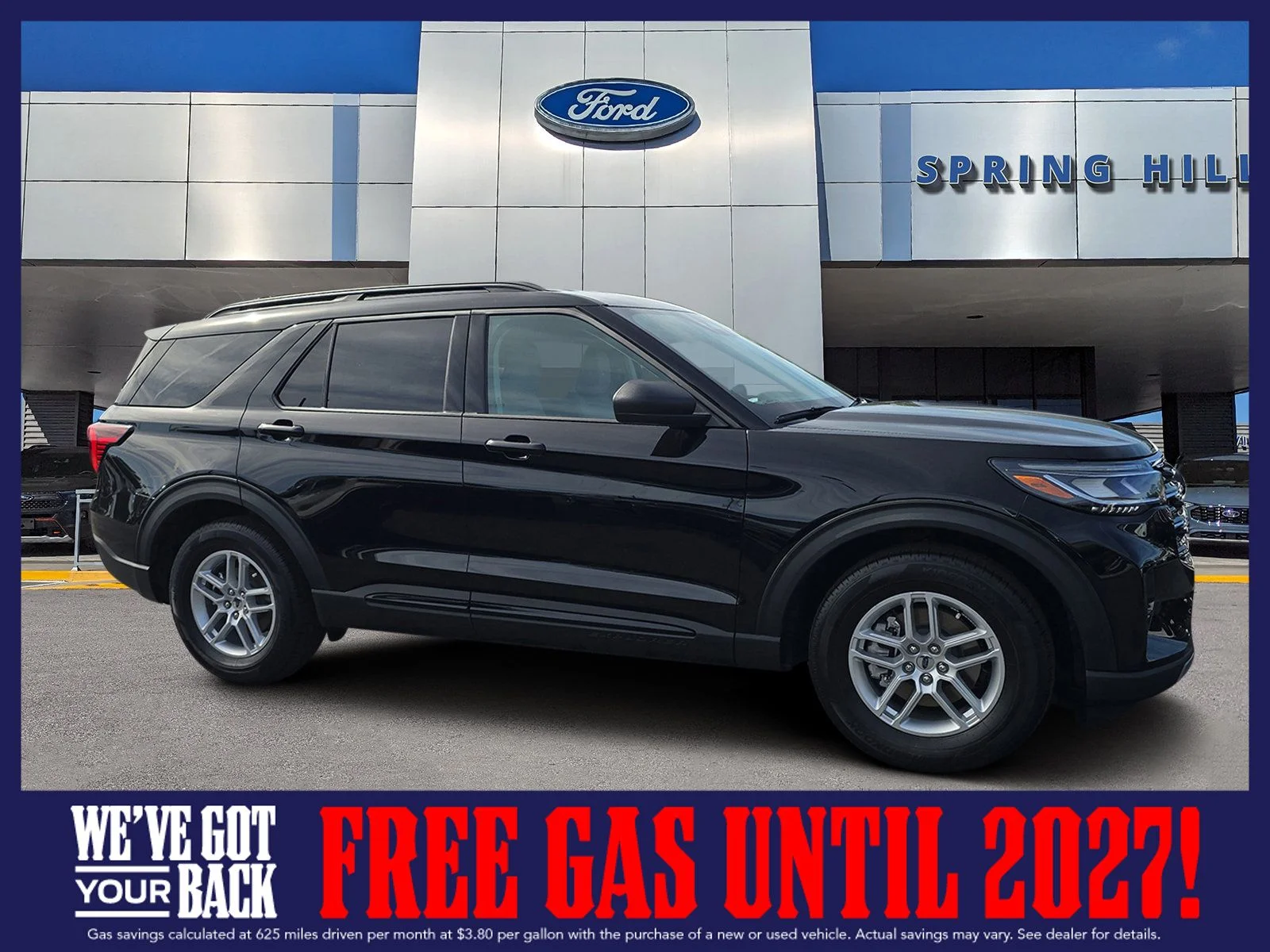 New 2026 Black Ford Active image 1