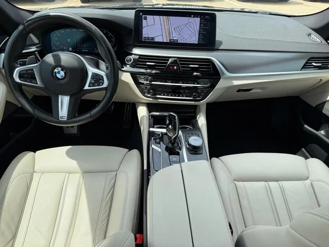 Used 2023 Black BMW M550i xDrive image 24