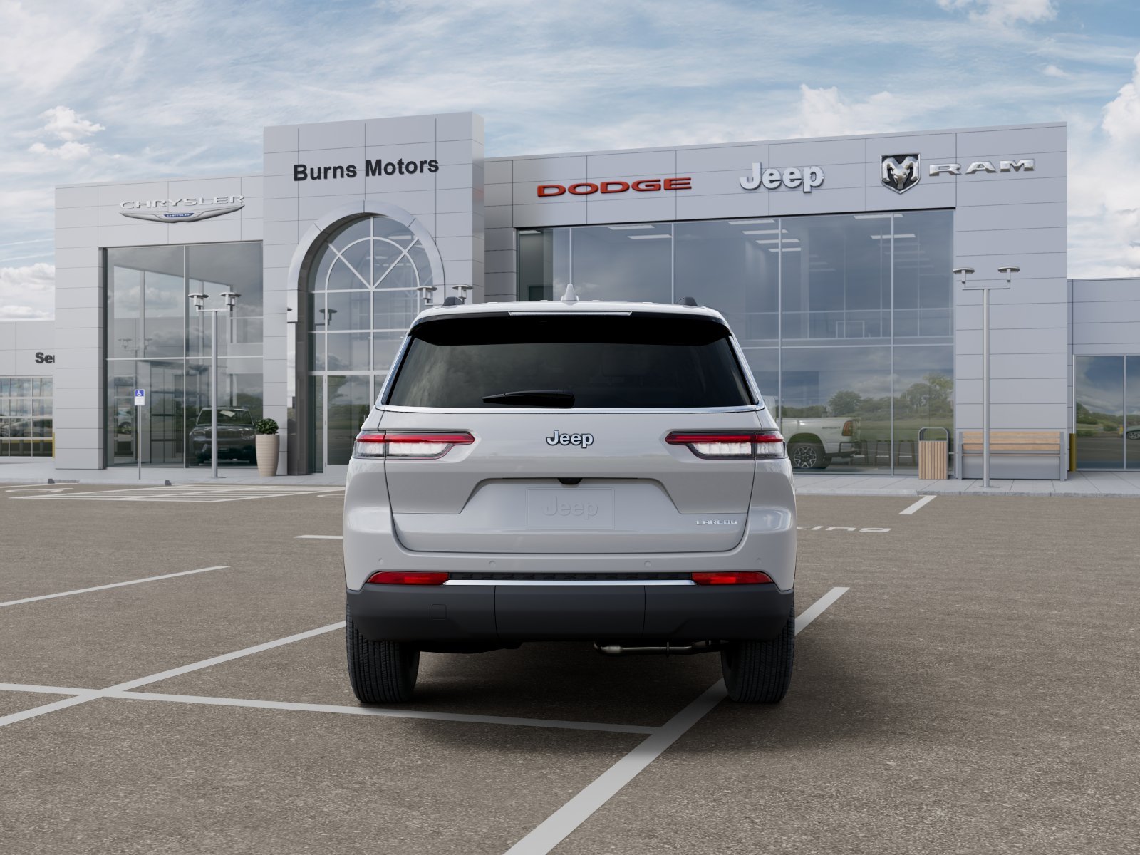 New 2026 Bright White Clear-Coat Exterior Paint Jeep Laredo X image 33