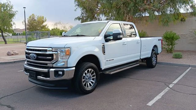 Used 2021 White Ford Lariat image 3