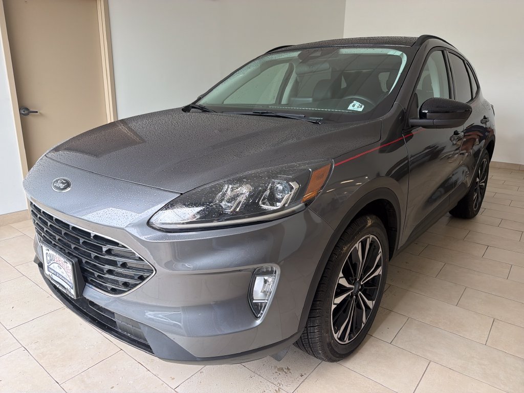 Used 2022 Gray Metallic Ford SEL image 3