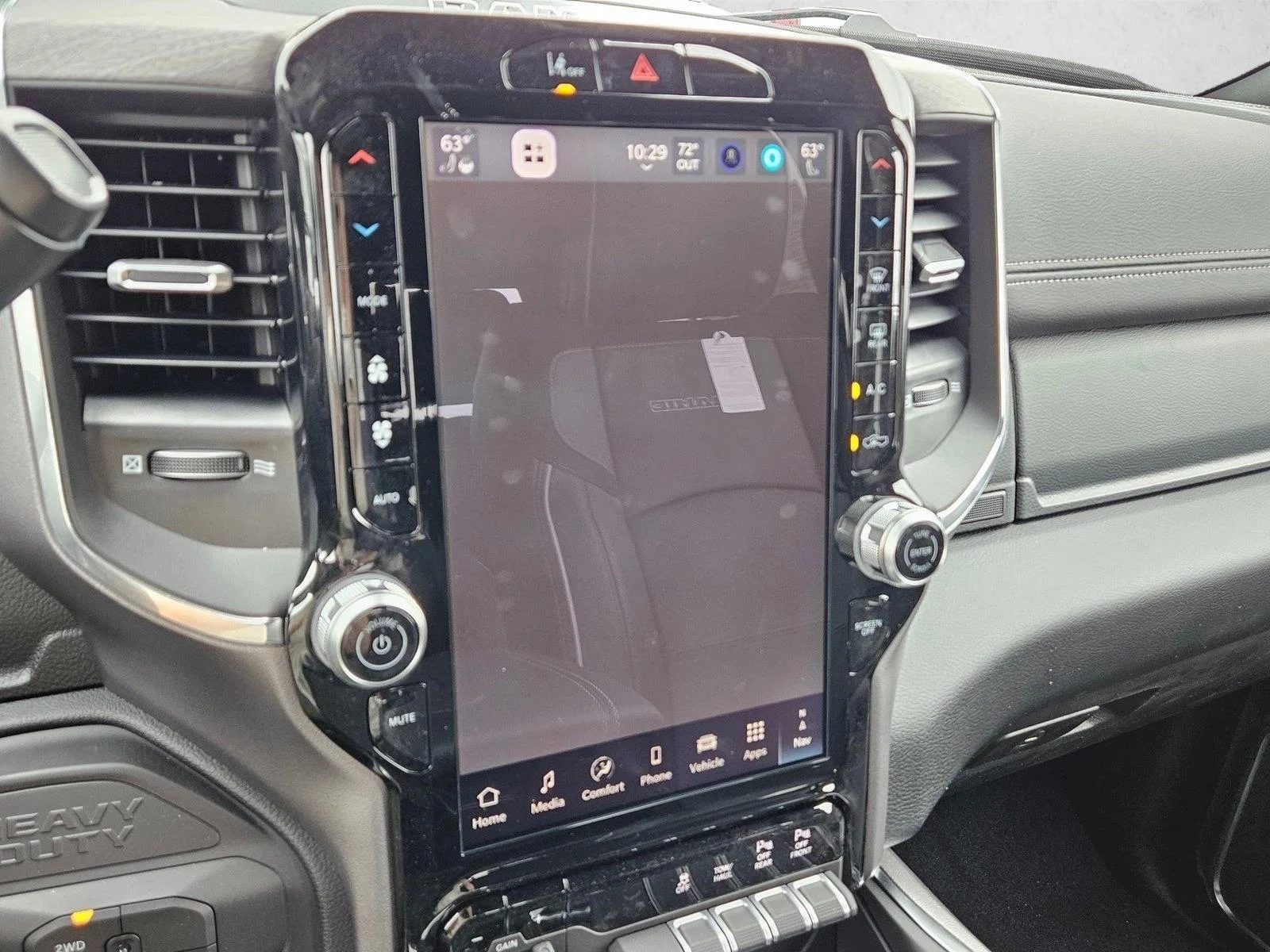 New 2026 Bright White Clear-Coat Exterior Paint RAM Laramie image 11