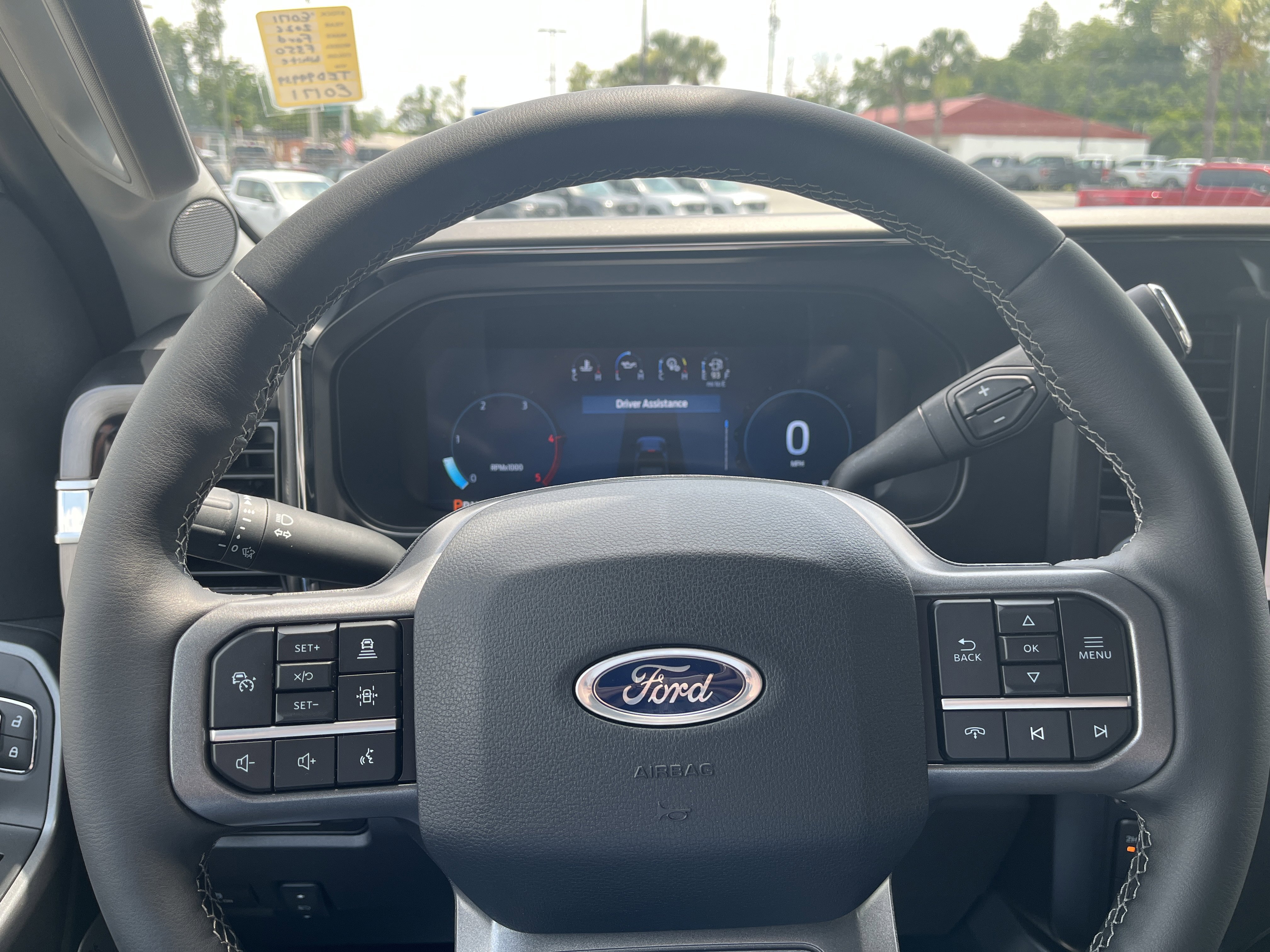 New 2026 Star White Metallic Tri-Coat Ford F-350® Lariat® image 17