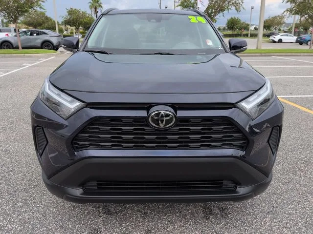 Certified Used 2024 Blue Toyota XLE image 9