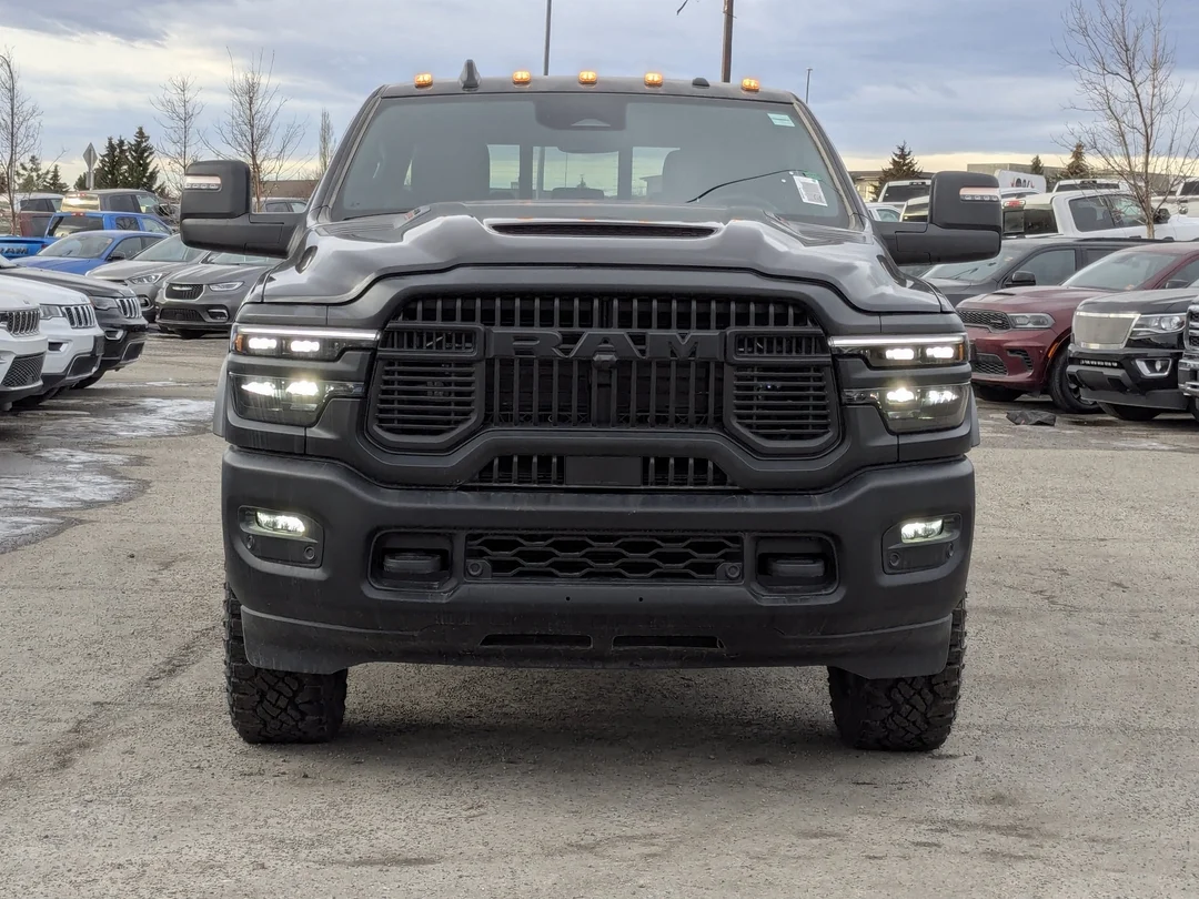 New 2026 Black RAM Rebel - - 4x4 - Cummins HO Diesel - Level 1 & Safety Grp - 5th Wheel Tow Grp & More! image 3