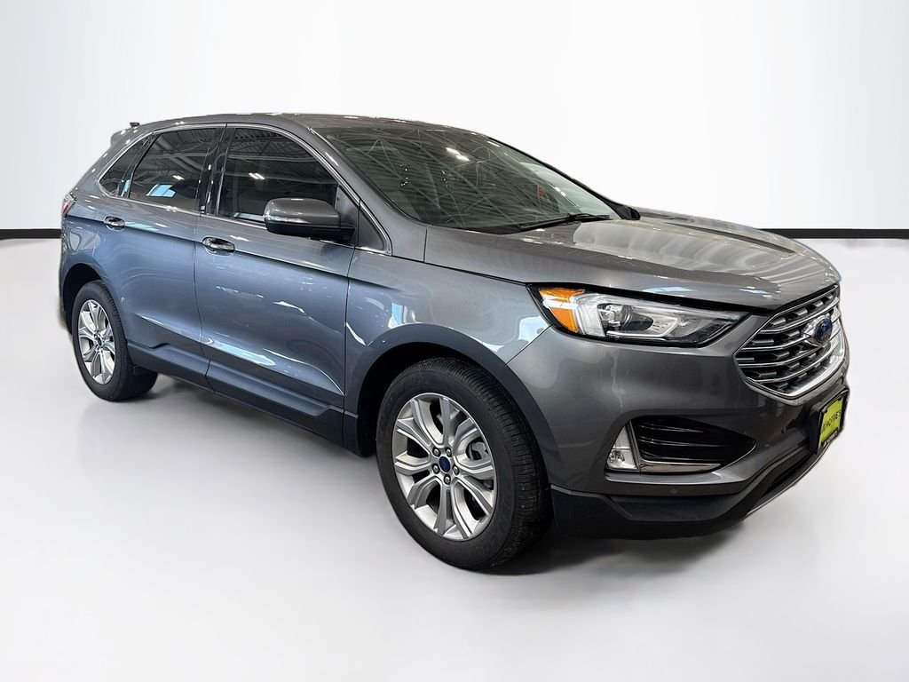 Used 2022 Gray Ford Titanium image 3