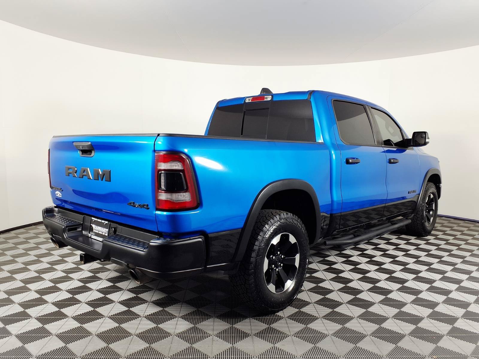 Certified Used 2021 Hydro Blue Pearlcoat Ram Rebel image 4