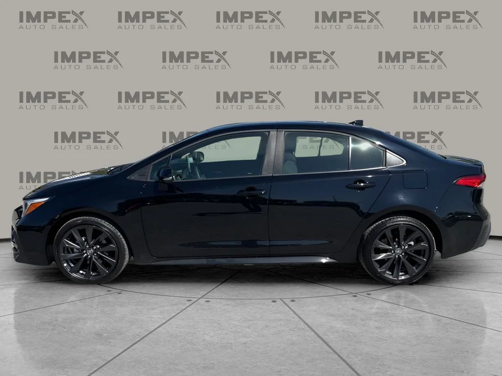 Used 2025 Black Toyota SE image 2
