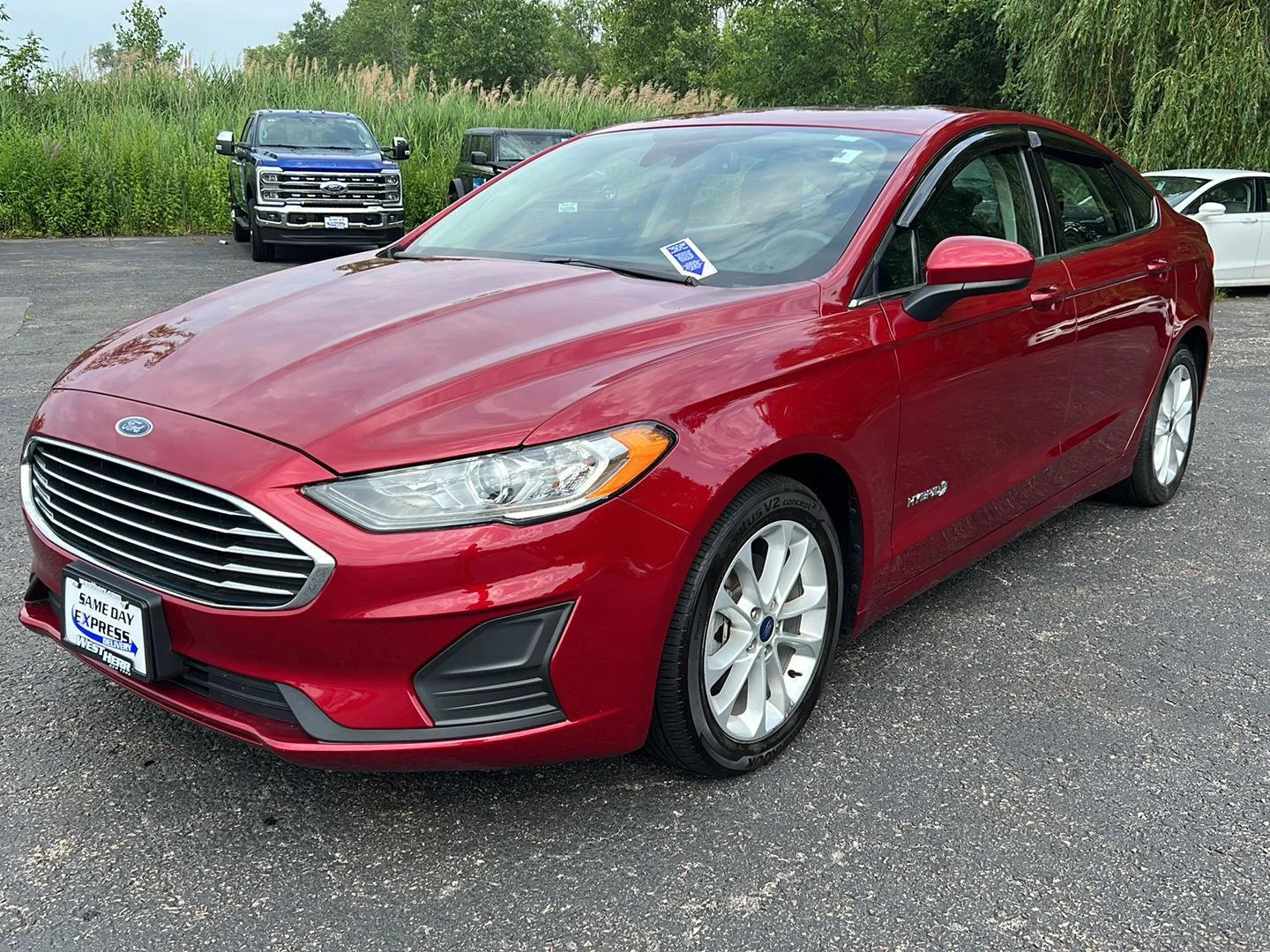Used 2019 Ruby Red Metallic Tinted Clearcoat Ford SE image 17