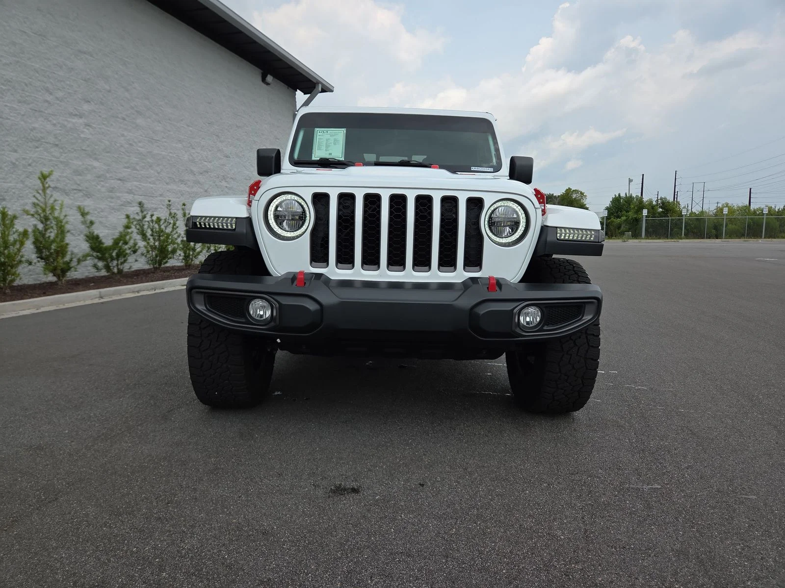 Used 2023 Bright White Clearcoat Jeep Rubicon image 5