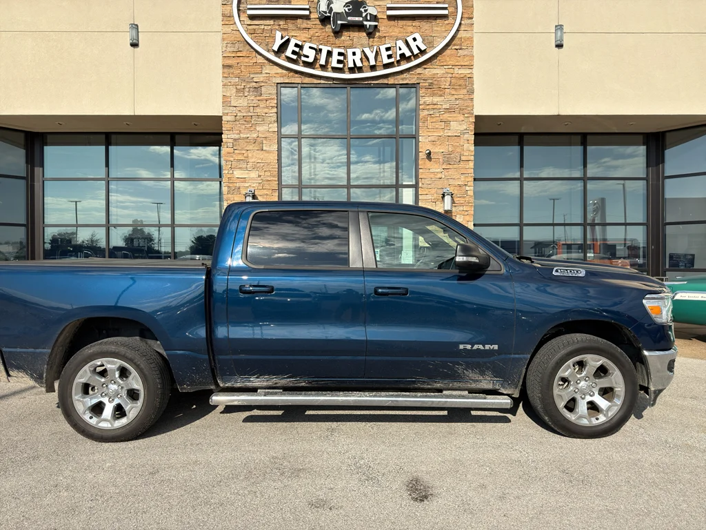 Used 2021 Patriot Blue Pearlcoat Ram Big Horn image 4