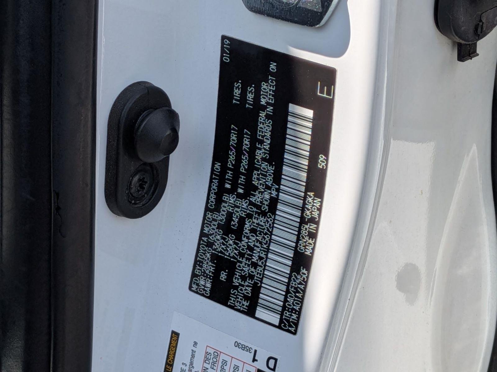 Used 2019 Super White Toyota SR5 image 75