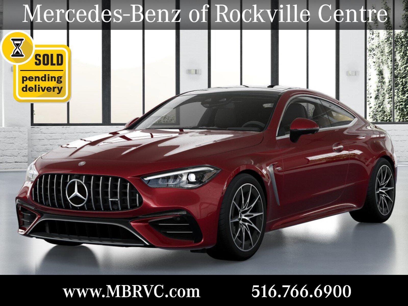 New 2027 MANUFAKTUR Patagonia Red Metallic Mercedes-Benz AMG® CLE 53 image 1