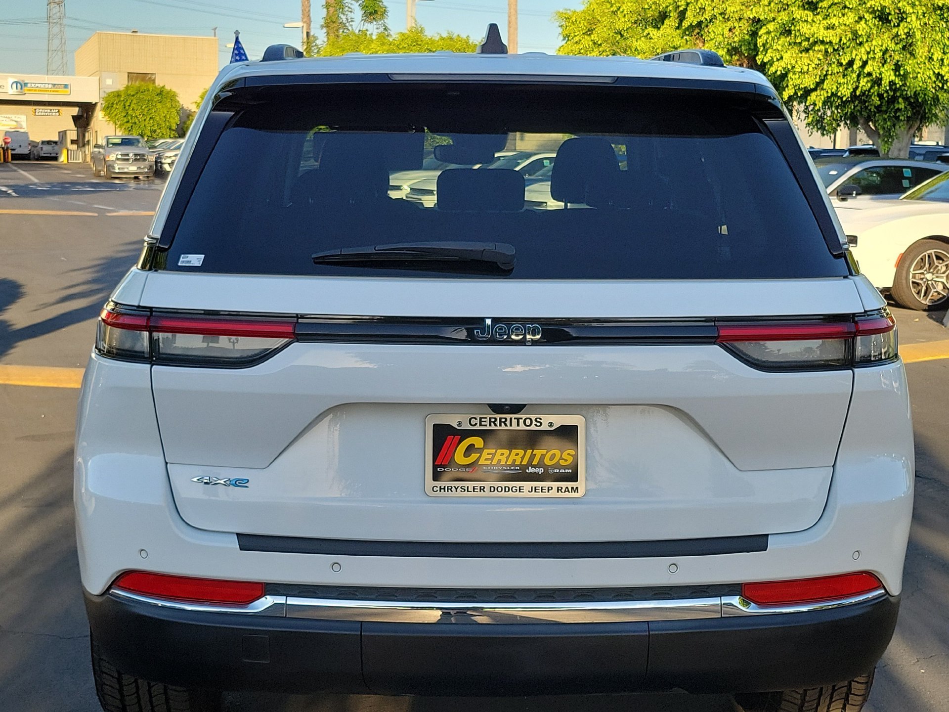 Certified Used 2024 White Jeep 4xe image 3