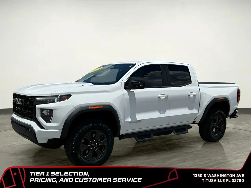Certified Used 2024 Summit White GMC Elevation image 2
