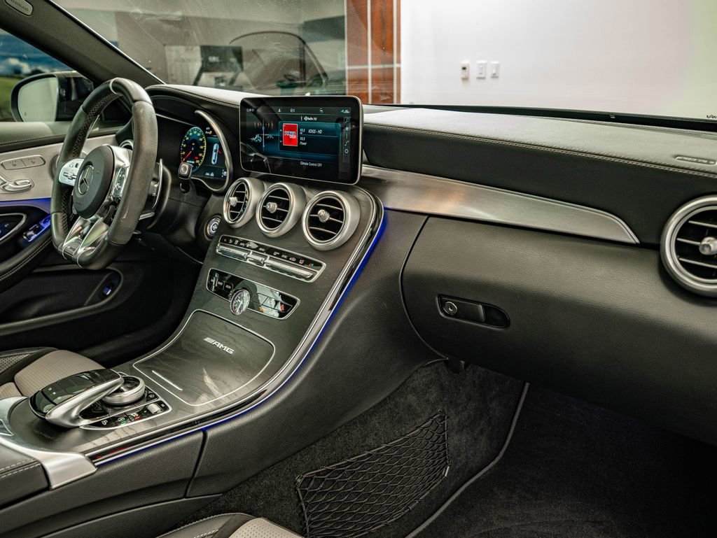 Used 2020 Obsidian Black Mercedes-Benz C 63 S AMG® image 42