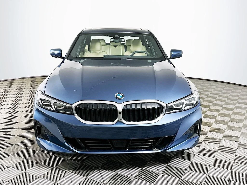 Certified Used 2025 Blue Metallic BMW 330i xDrive image 2