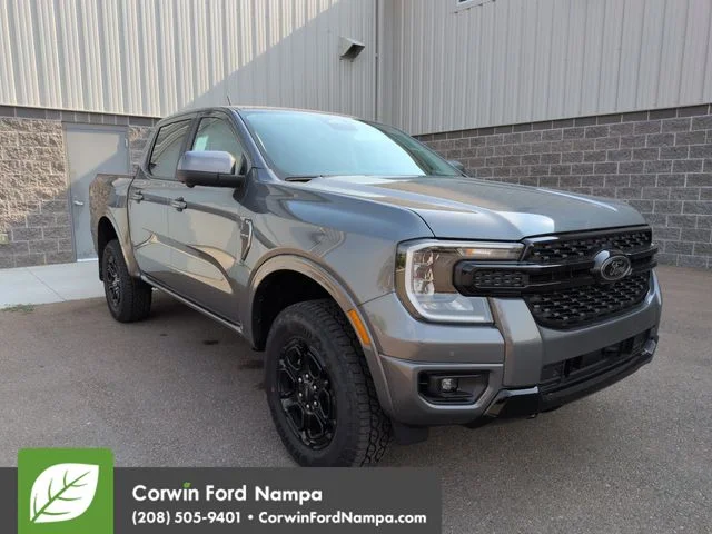 New 2026 Gray Metallic Ford Lariat image 1