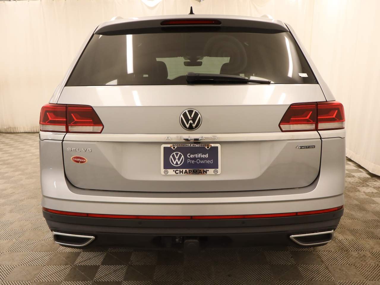 Certified Used 2023 Pyrite Silver Metallic Volkswagen V6 SEL 4Motion image 6