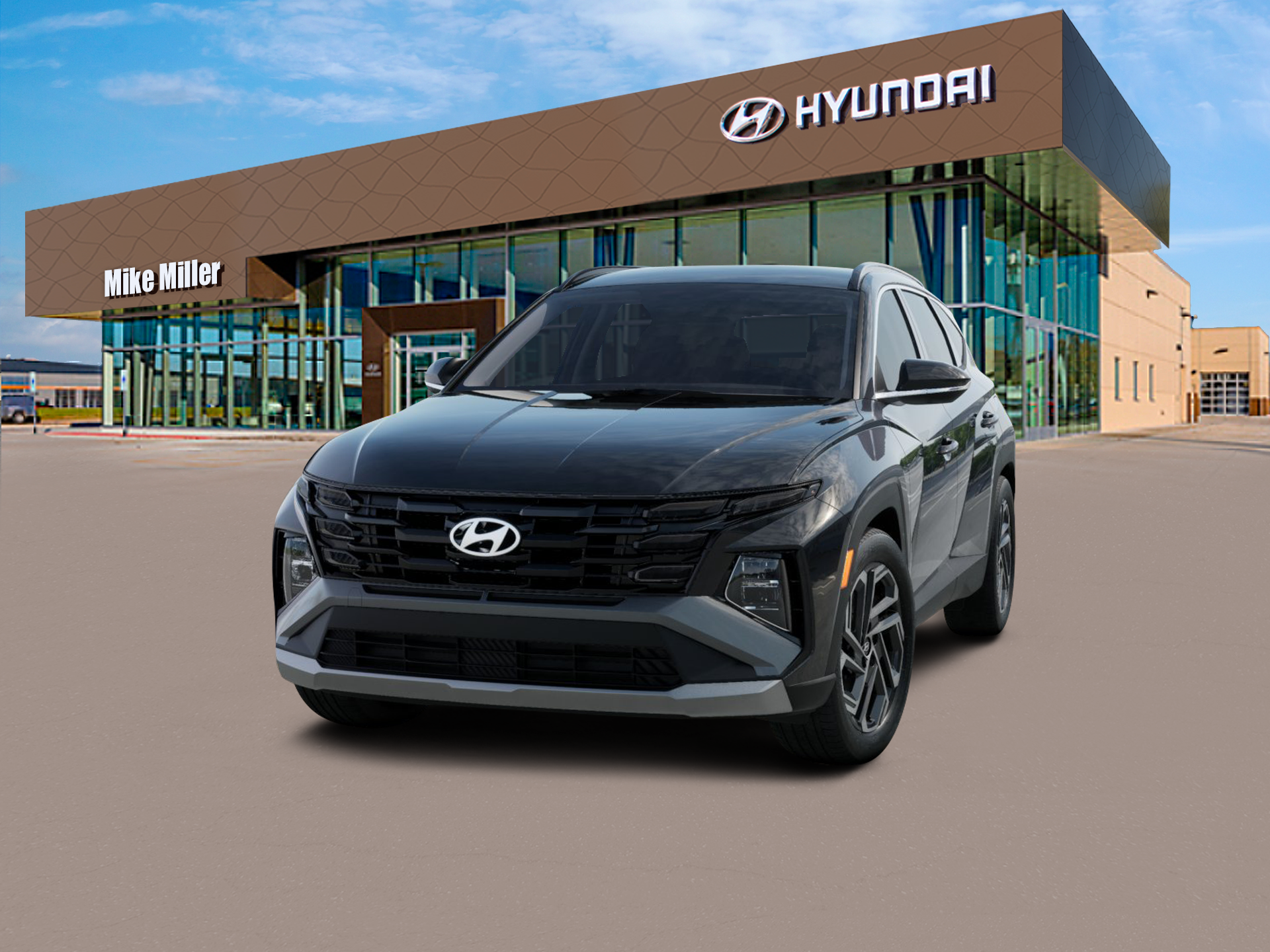 New 2026 Phantom Black Hyundai SEL Plus AWD image 1