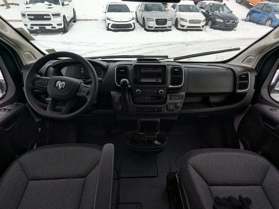 New 2026 White RAM SLT - - Super High Roof - Package 22G - LED Headlamps - Cargo Partition - Remote Start & More! image 23