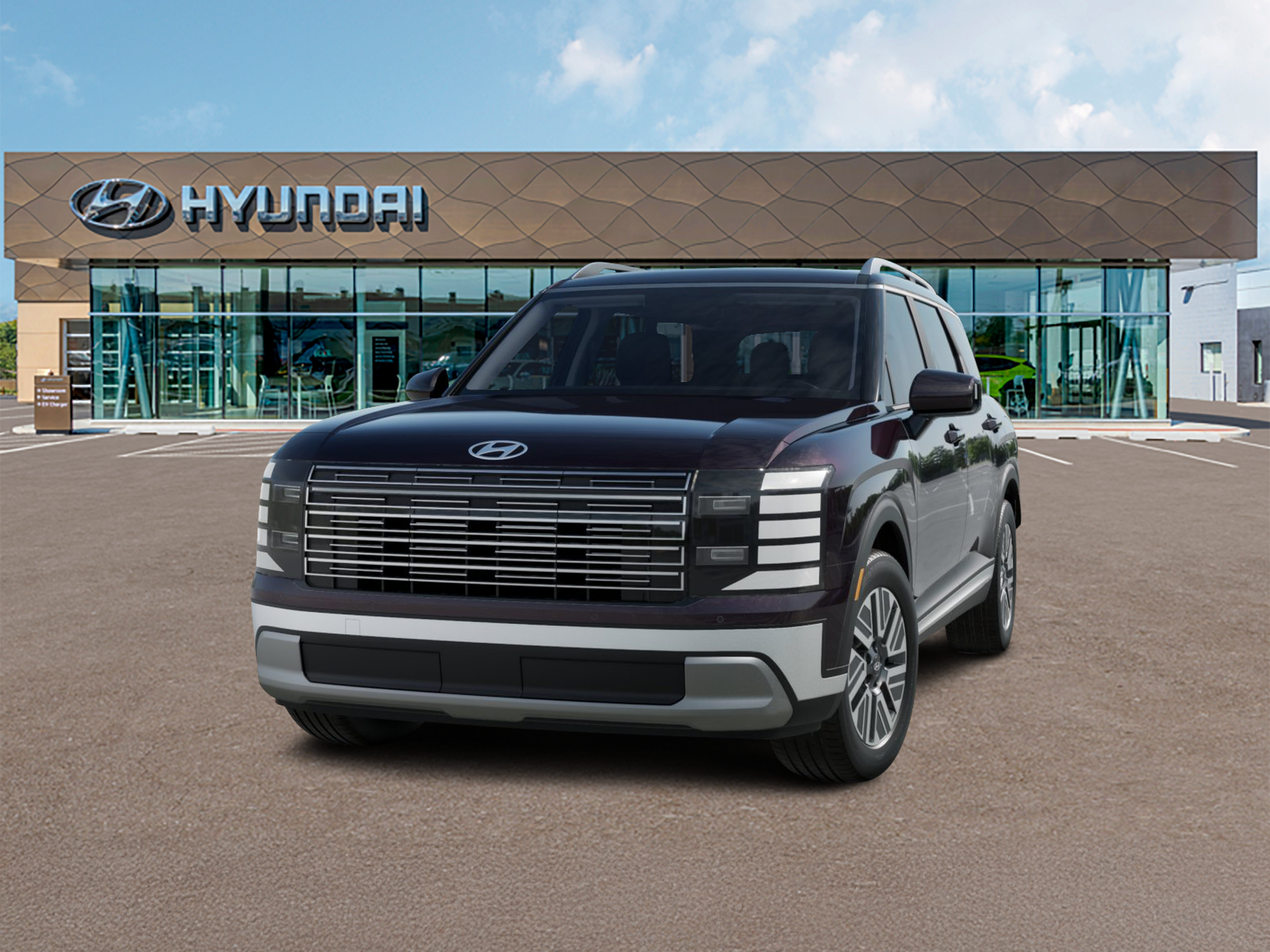 New 2026 Galaxy Maroon Pearl Hyundai Blue SEL 8P image 7
