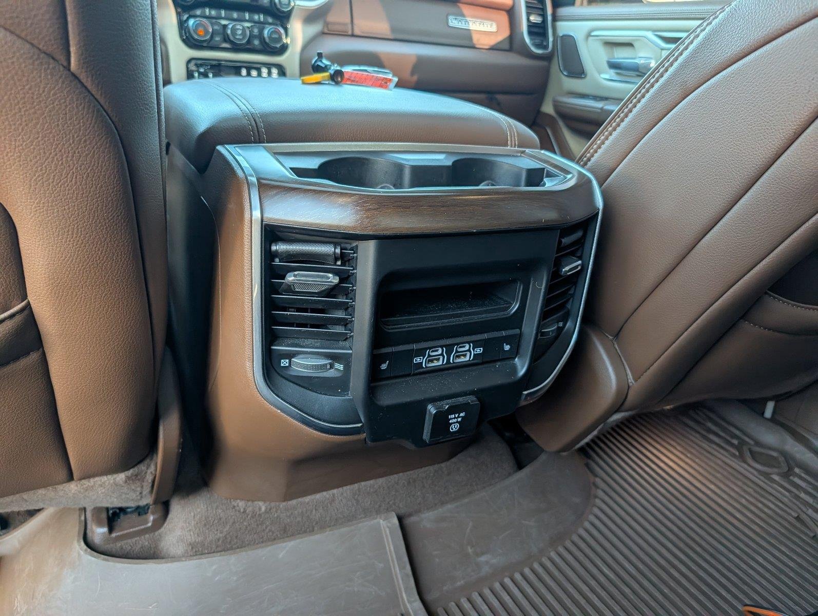 Used 2021 Diamond Black Crystal Pearlcoat Ram Laramie image 34