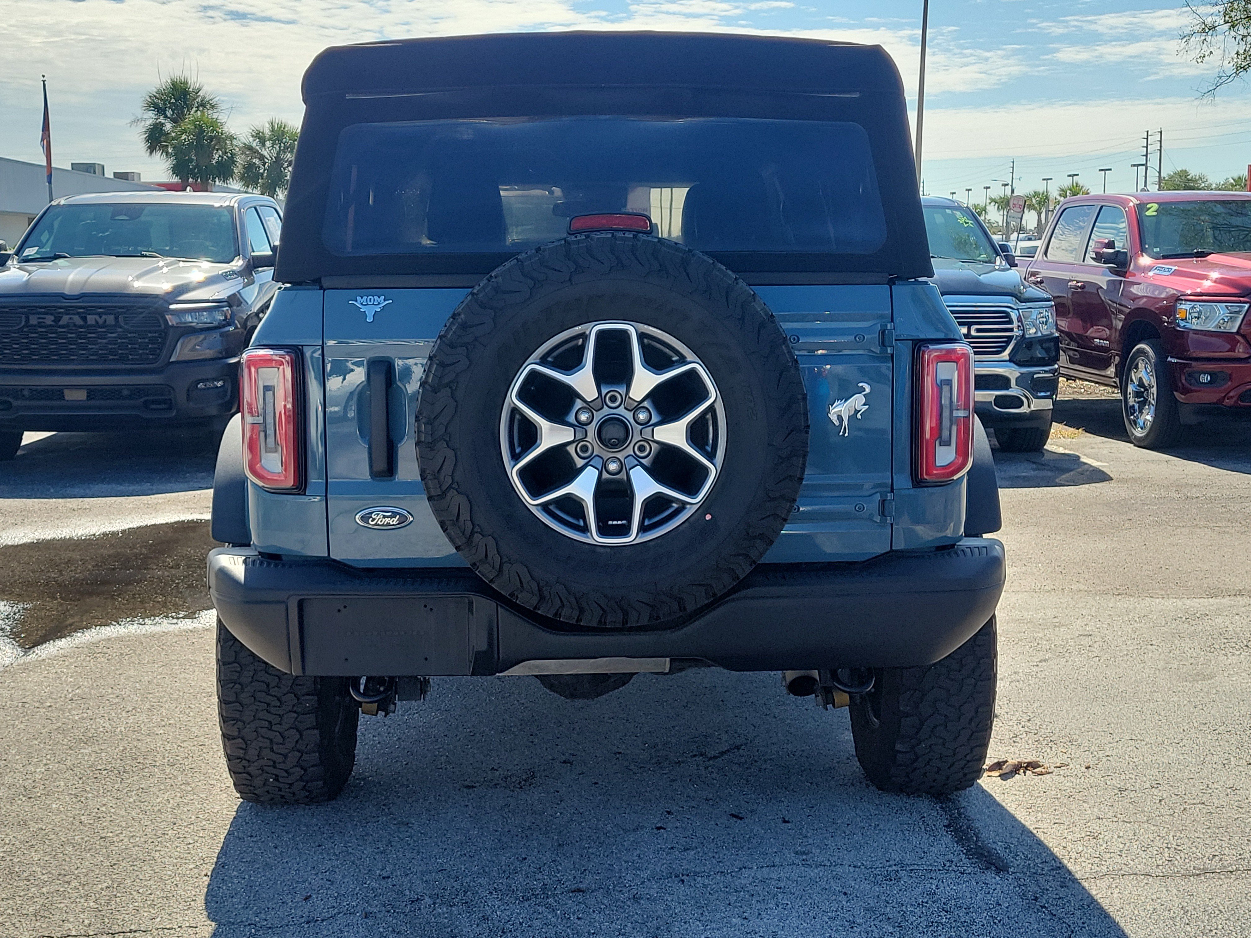 Used 2021 Light Blue Ford Badlands image 6