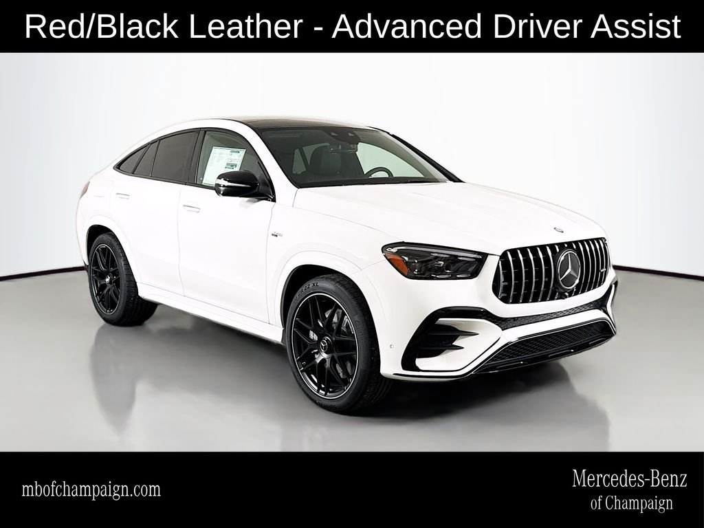 New 2026 Polar White Mercedes-Benz AMG® GLE 53 4MATIC+ Coupe image 1